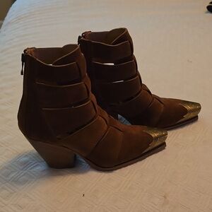 Free People Brayden Fisherman Bootie Sienna